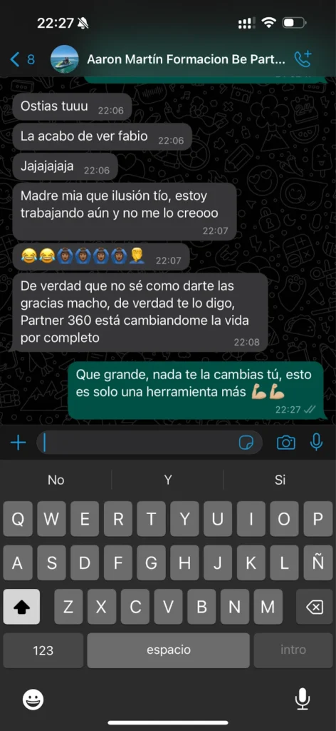 Ventas comprobadas de alumnos aplicando el método Mi Primera Venta en 7 Días de Fabio Serna