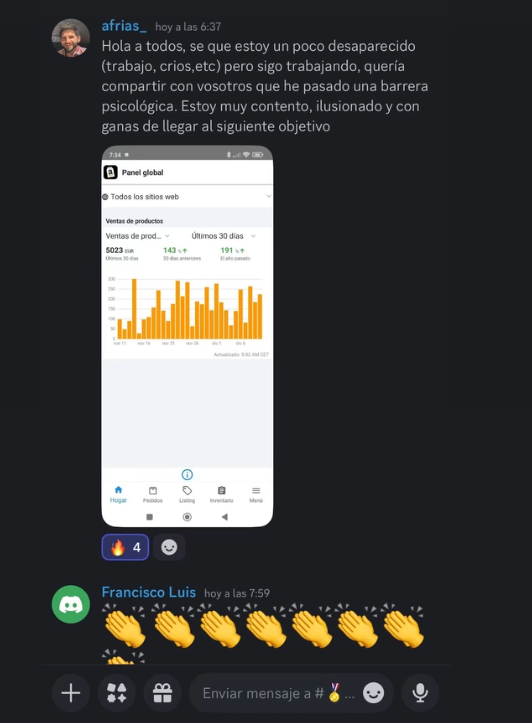 Resultados reales de alumnos de AMZN Elite aplicando Amazon FBA y marca privada